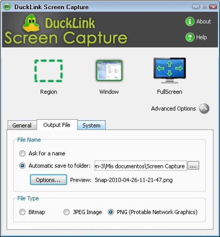 DuckLink screen2.