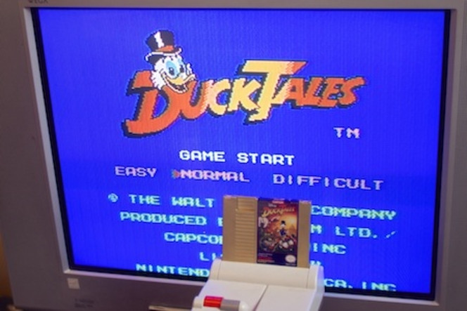 DuckTales reedition NES - vignette
