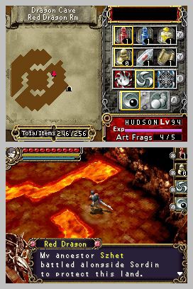 Dungeon Explorer Warrior of the Ancien Arts  DS 3