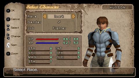 Dungeon Explorer Warrior of the Ancien Arts PSP 2