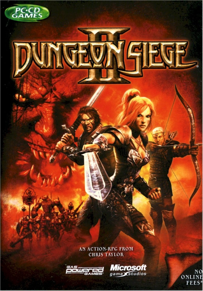 Dungeon Siege II  boite