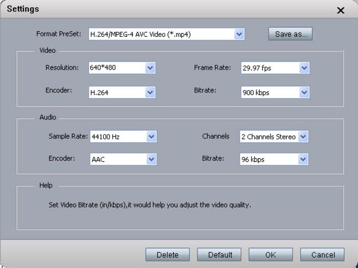 DVDVideoMedia Free Video Converter screen1