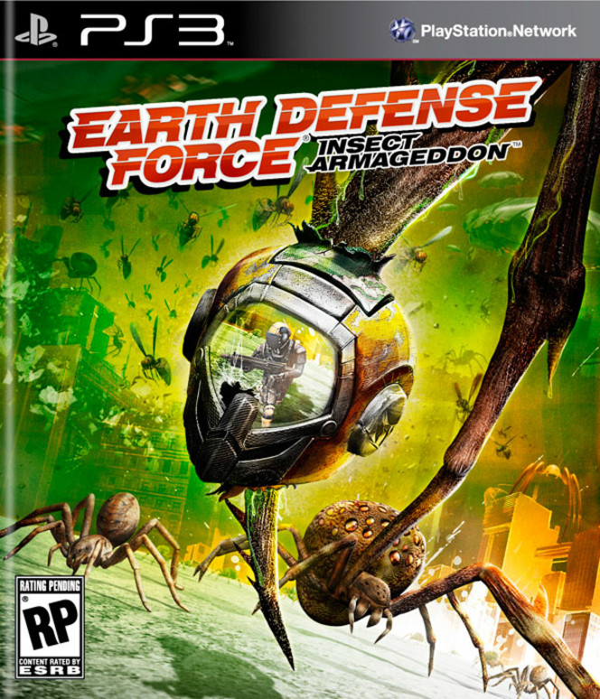 Earth Defense Force Insect Armageddon - jaquette US PS3