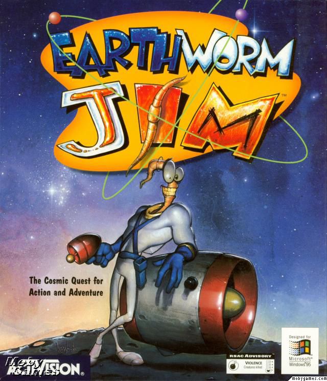 Earthworm Jim, boÃ®te