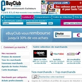 Cash back : eBuyClub met la main sur Cashstore