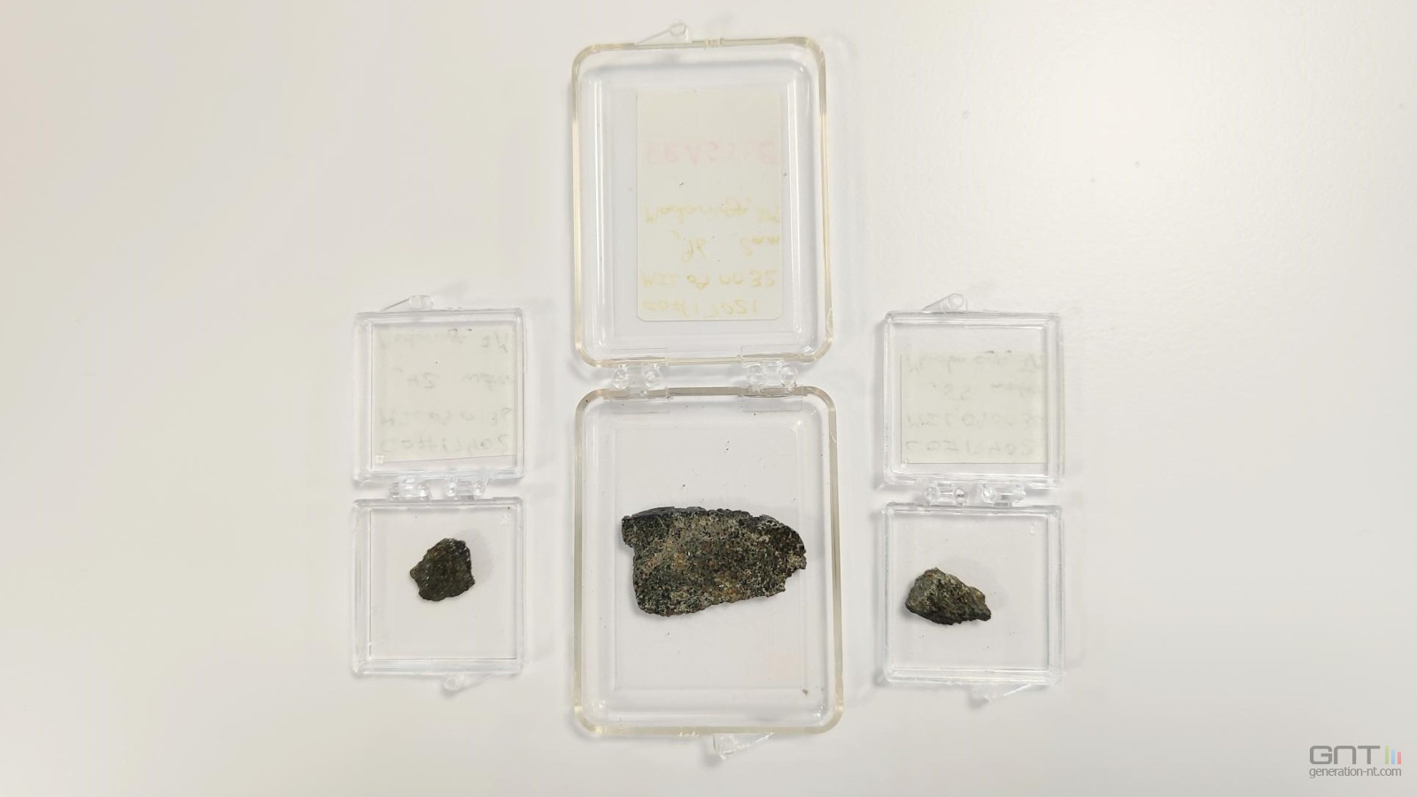 De l'encre de stylo découverte sur des météorites martiennes