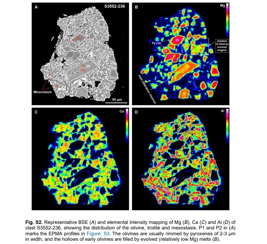 echentillon chang e 6 chondrite asteroide