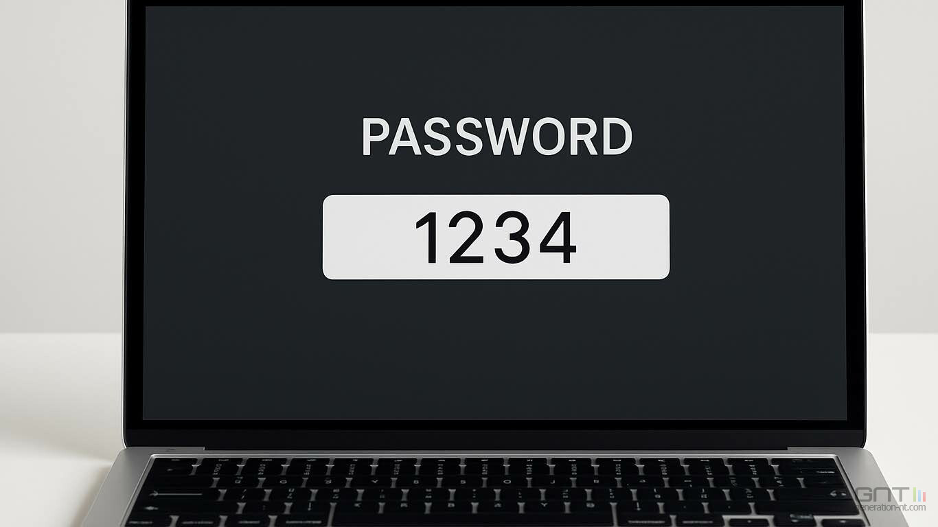 Le classement 2025 des pires mots de passe est sorti (et c'est affligeant)