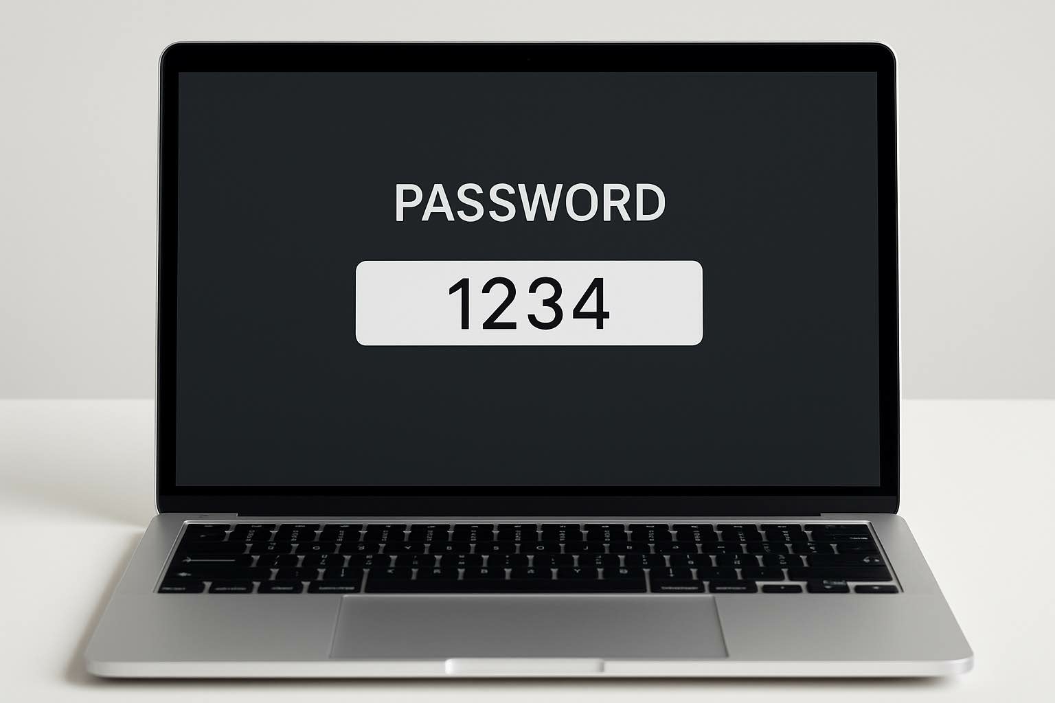 e?cran de mot de passe sur portable