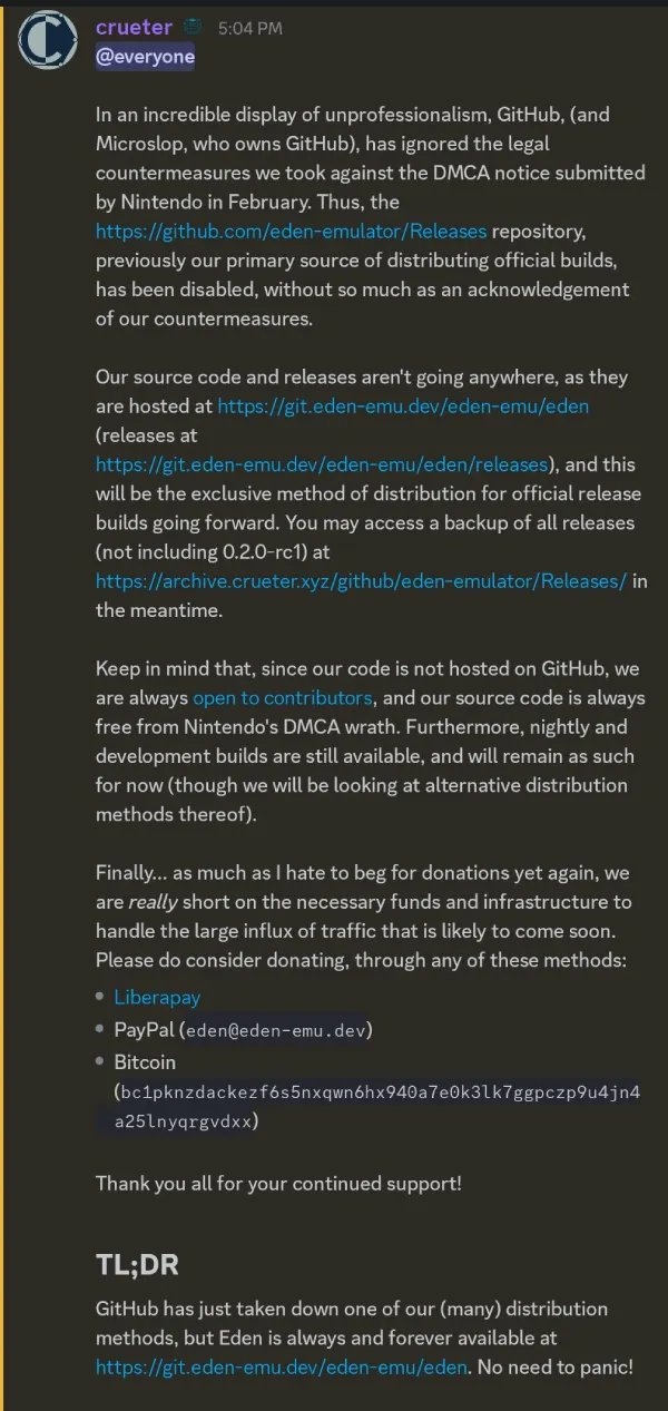 Eden emulateur Switch_02