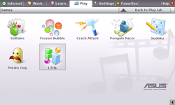 eeepc jeux