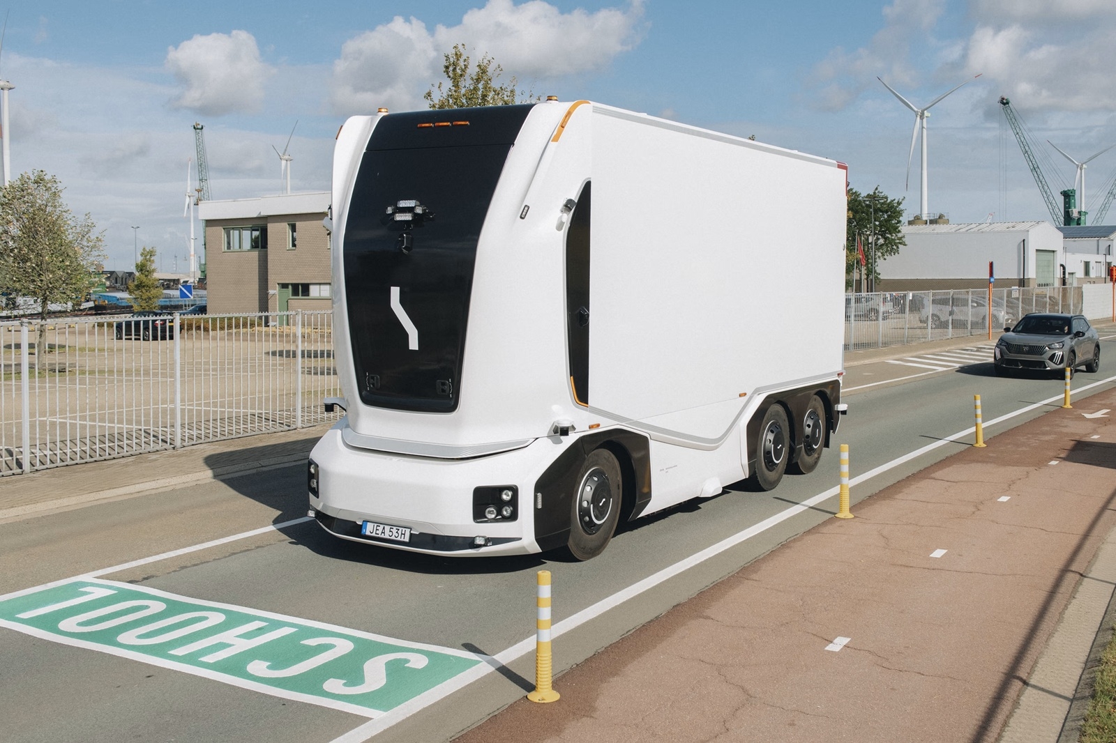 Einride poids lourd electrique autonome 02