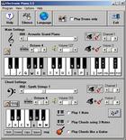 Electronic Piano : un piano virtuel pour jouer de 128 instruments différents