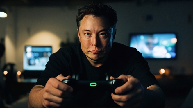 Elon Musk jeux vidéo