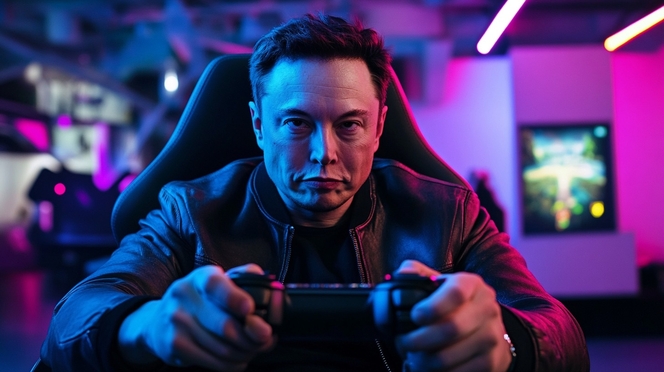 Elon Musk jeux vidéo 2