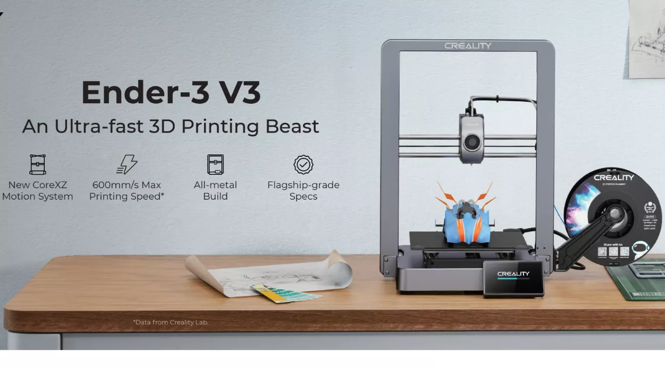 Creality Ender 3 V3 : une sérieuse montée en gamme pour l'imprimante 3D la plus vendue au monde