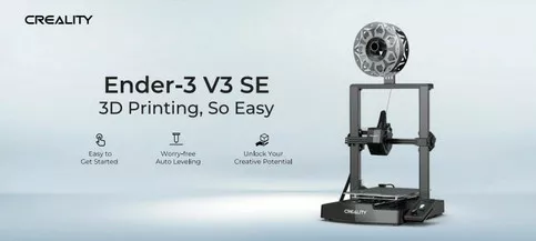 Test imprimante 3D Creality Ender-3 V3 SE, l'entrée de gamme extra équipée