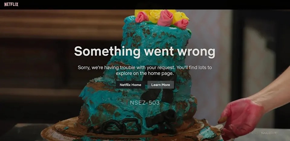 Erreur Stranger Things