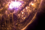 Eruption solaire