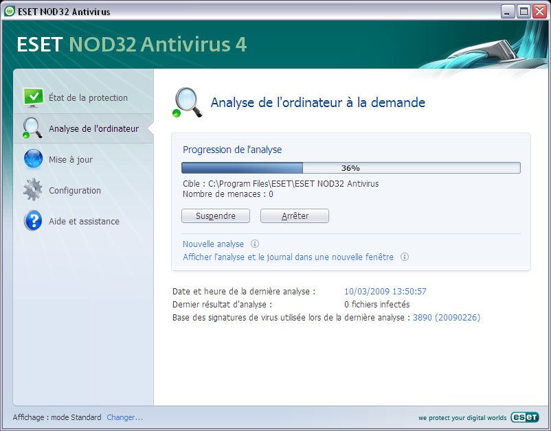 ESET NOD32 Antivirus screen 2