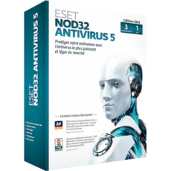 ESET NOD32 Antivirus v5  boite