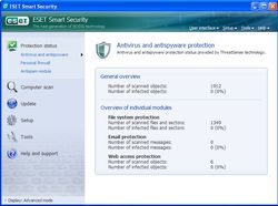 ESET Smart Security antivirus