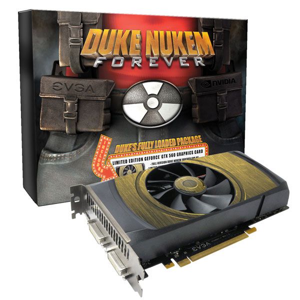 EVGA GeForce GTX 560 Duke Nukem Forever