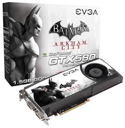 EVGA GeForce GTX 580 Batman Arkham City