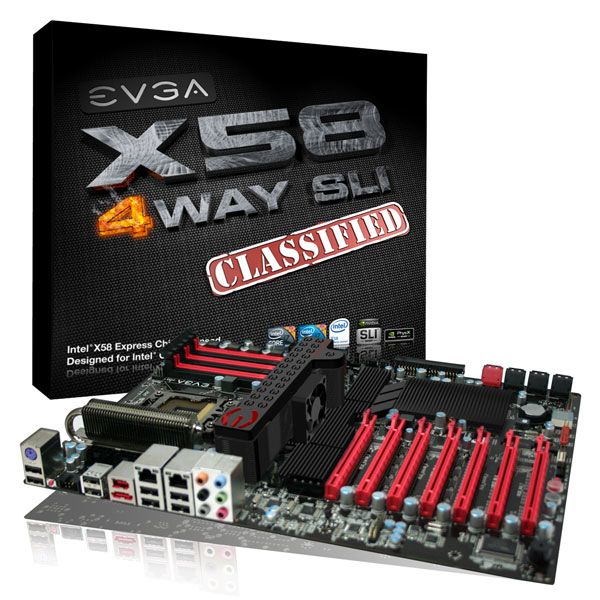 EVGA X58 SLI Classified 4-Way SLI 1