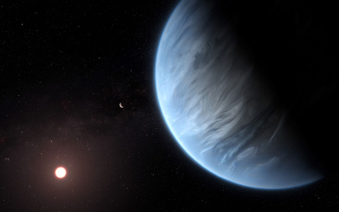 exoplanete-k2-18b-illustration-artiste-university-college-london