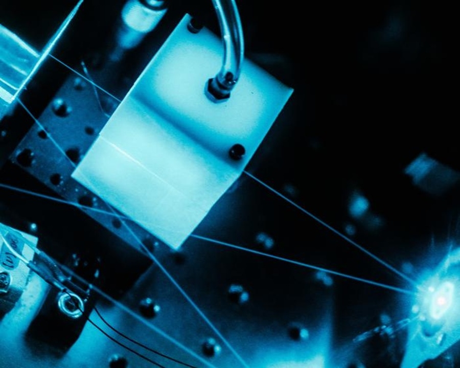 experiment measuring proton laser size CSU
