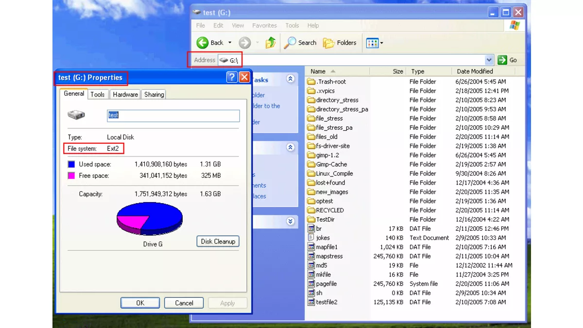 Ext2 Installable File System : accéder à vos partitions Linux