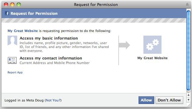 Facebook-apps-permission