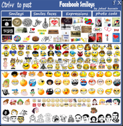 Facebook Chat Emoticons Bar screen1
