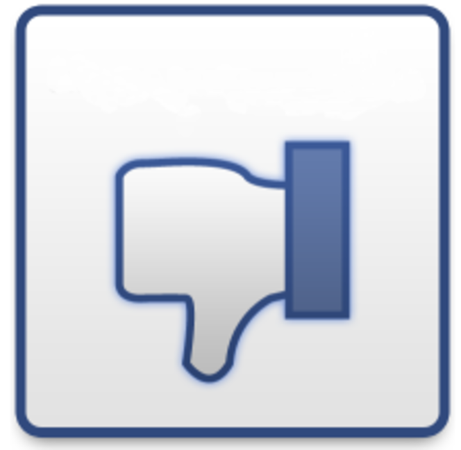facebook-dislike logo