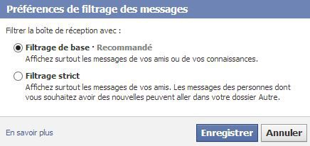 Facebook-Filtrage-messages