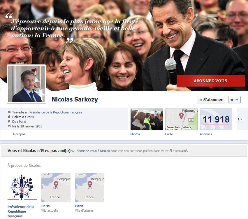 Facebook-Sarkozy-Timeline