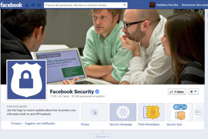 Facebook securité