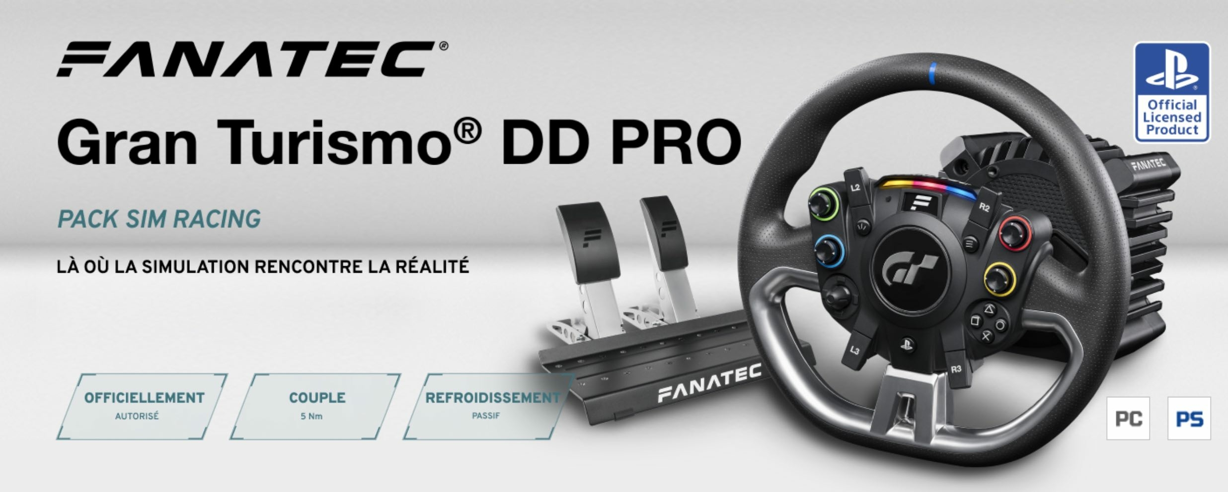 FANATEC Gran Turismo DD Pro PlayStation