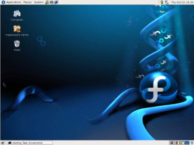 Fedora core 6 350x263