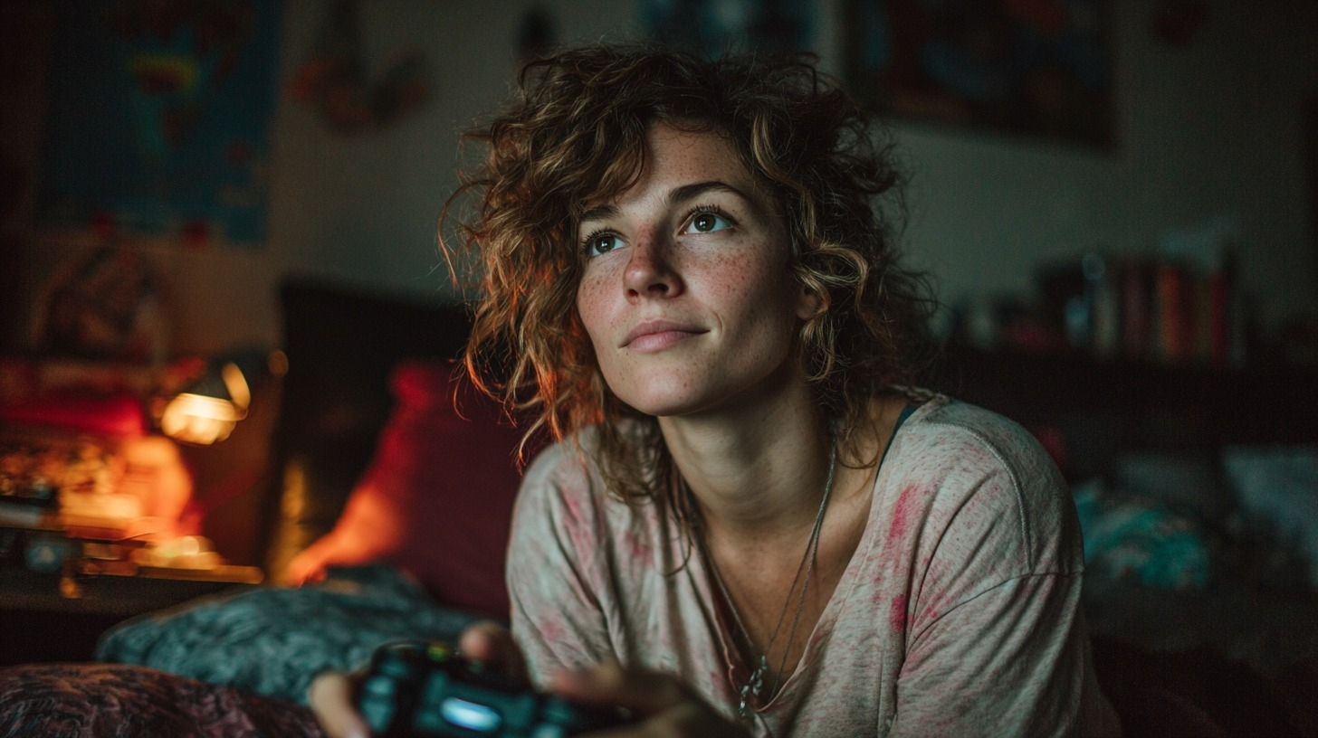 Femme jeux vidÃ©o 02