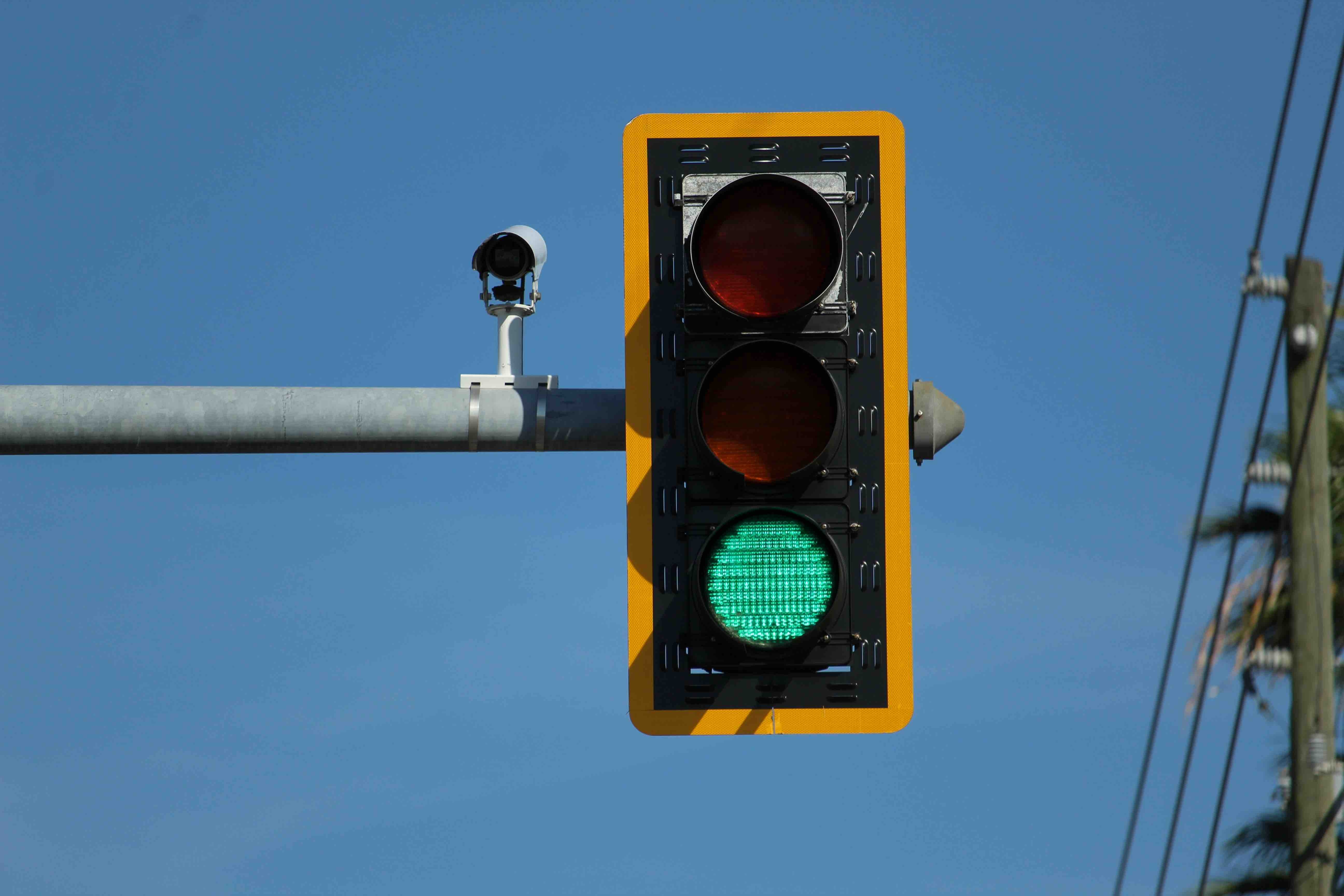 traffic light.