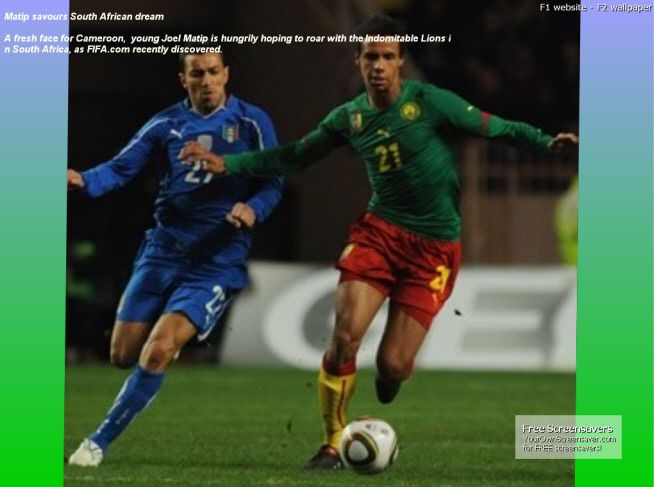 FIFA World Cup 2010 Screensaver screen 2