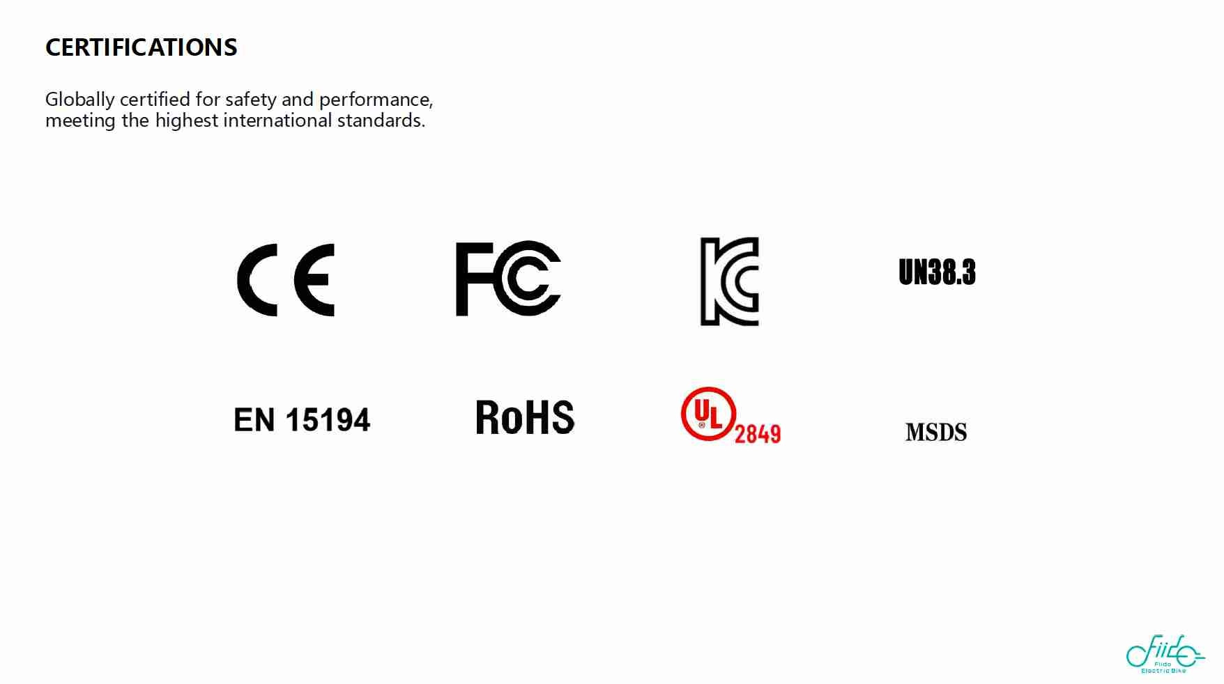 Fiido certifications (1)