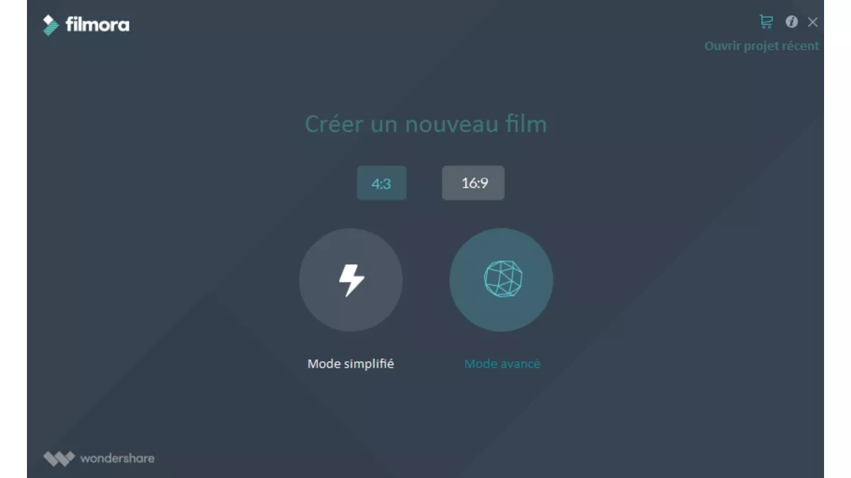Wondershare native. Filmora watermark. Video Reverse in Filmora