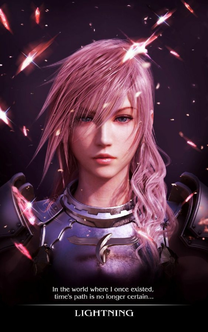 Final Fantasy XIII-2 - affiche Lightning (1)