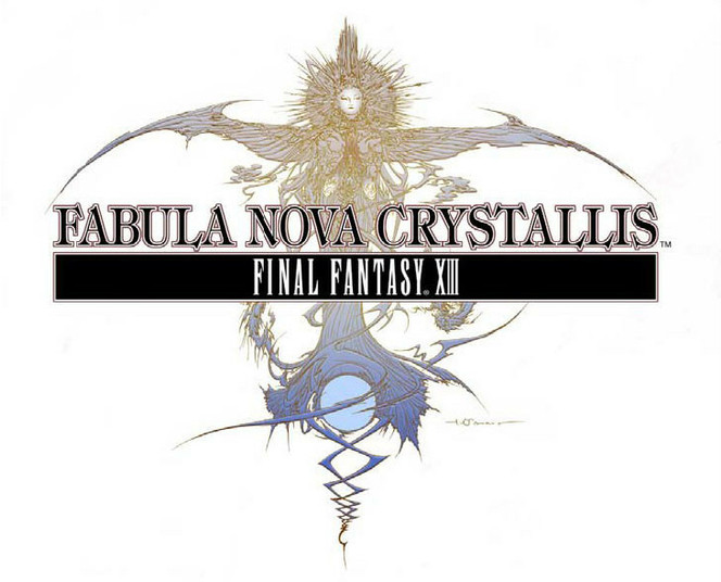 Final Fantasy XIII logo Fabula Nova...