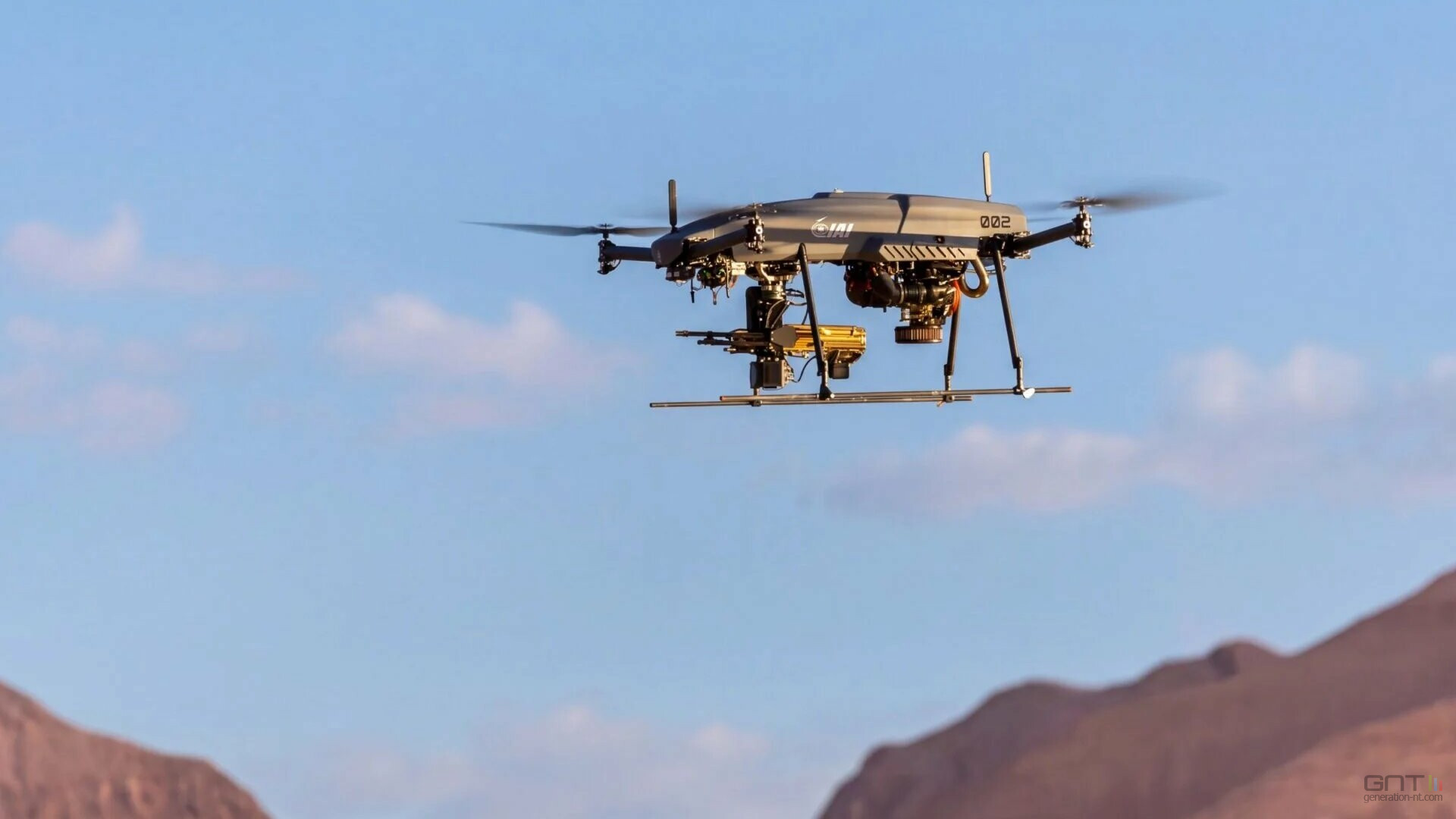 Fire Storm 250 : premiers essais de tir réussis pour le drone armé d'une mitrailleuse