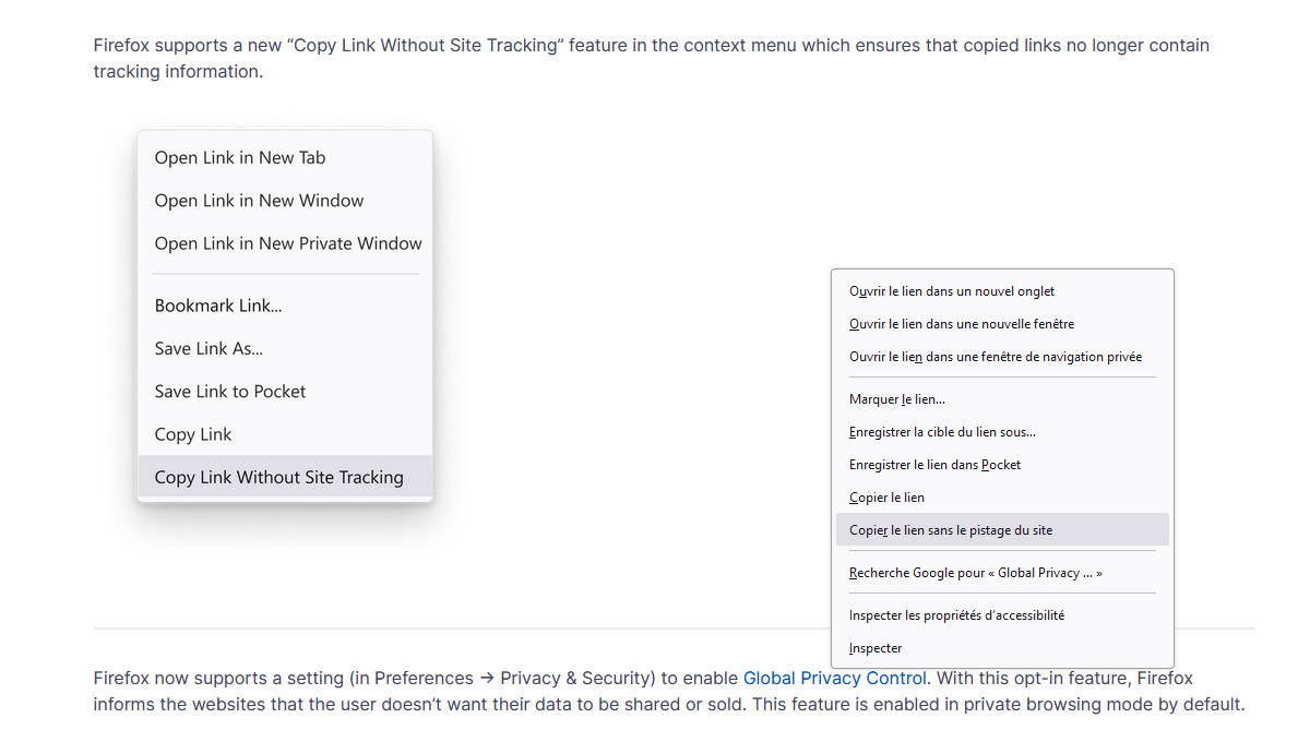 firefox-120-copie-lien-sans-pistage-du-site