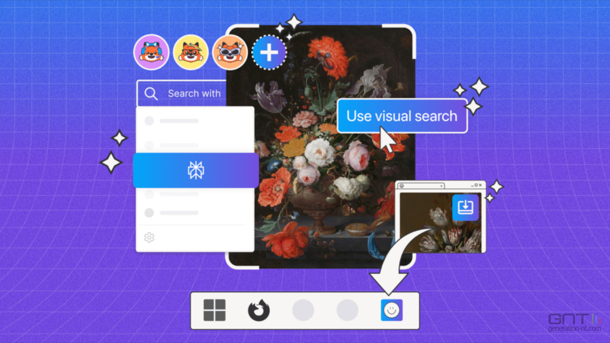 Firefox 144 est disponible avec la gestion des profils, Google Lens et Perplexity